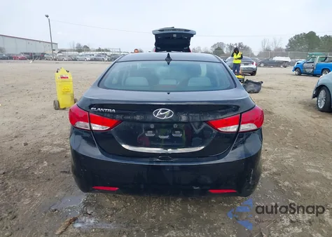 2012 Hyundai Elantra Gls (Ulsan Plant) from USA, damaged, VIN KMHDH4AE6CU332853